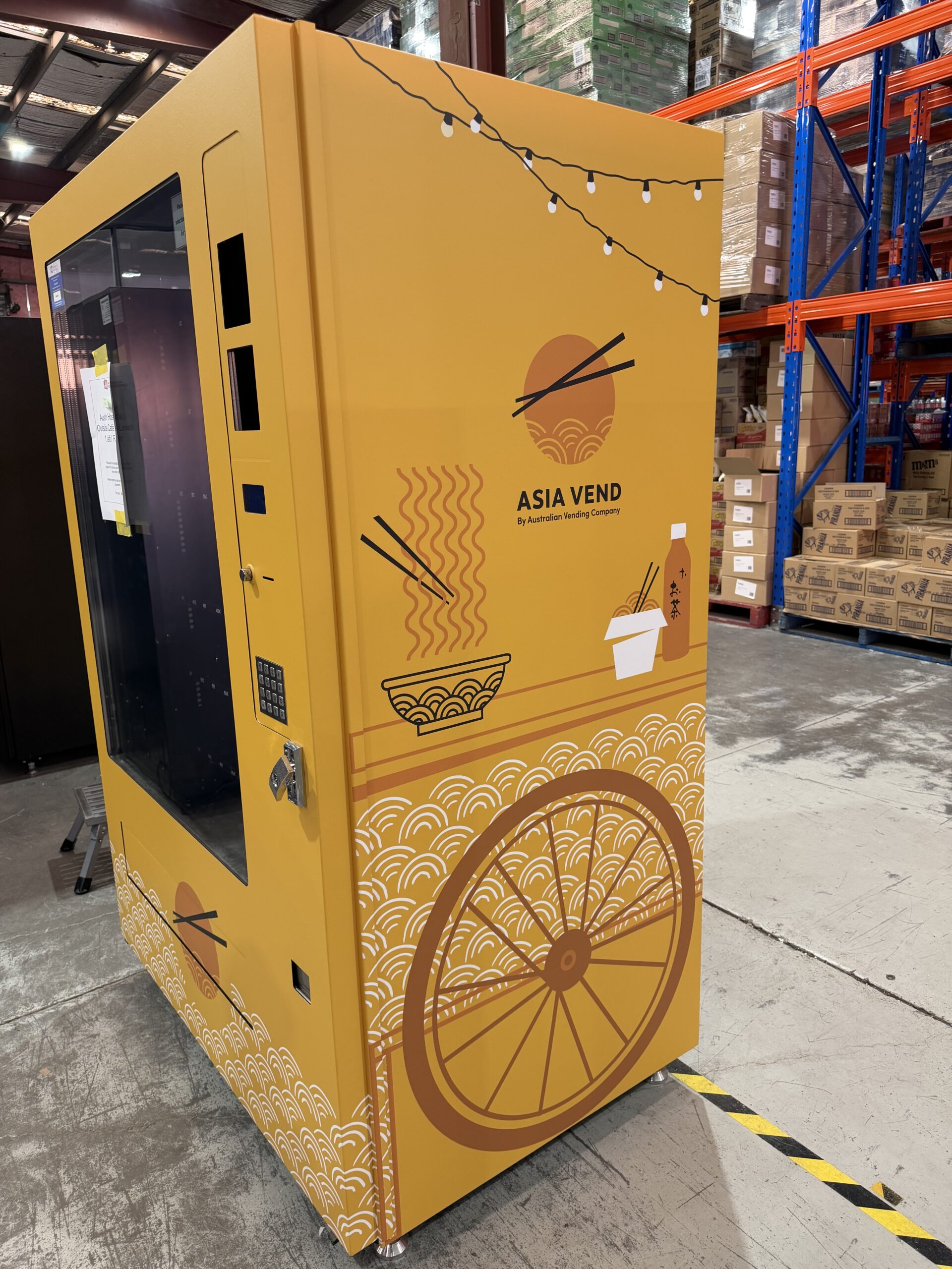 Asia Vend vending machine wrap